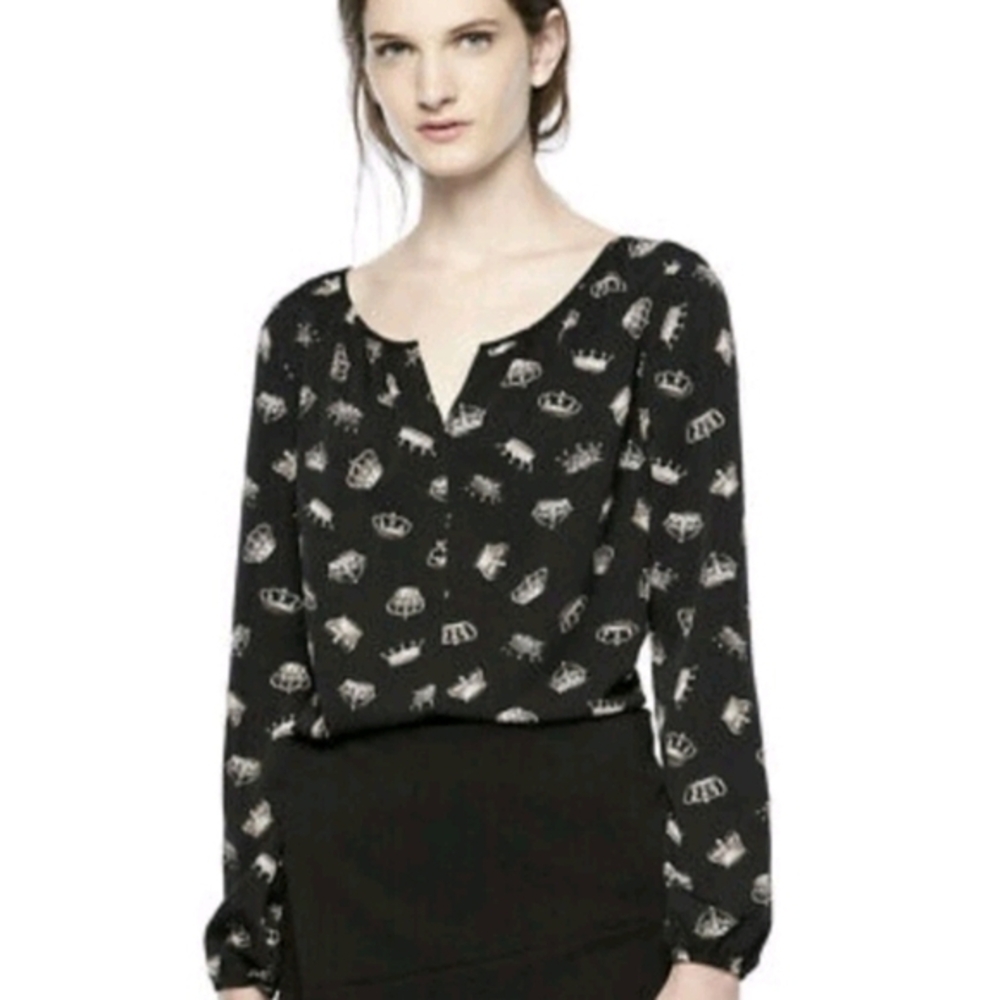 Thakoon‎ • Crown Print Blouse
